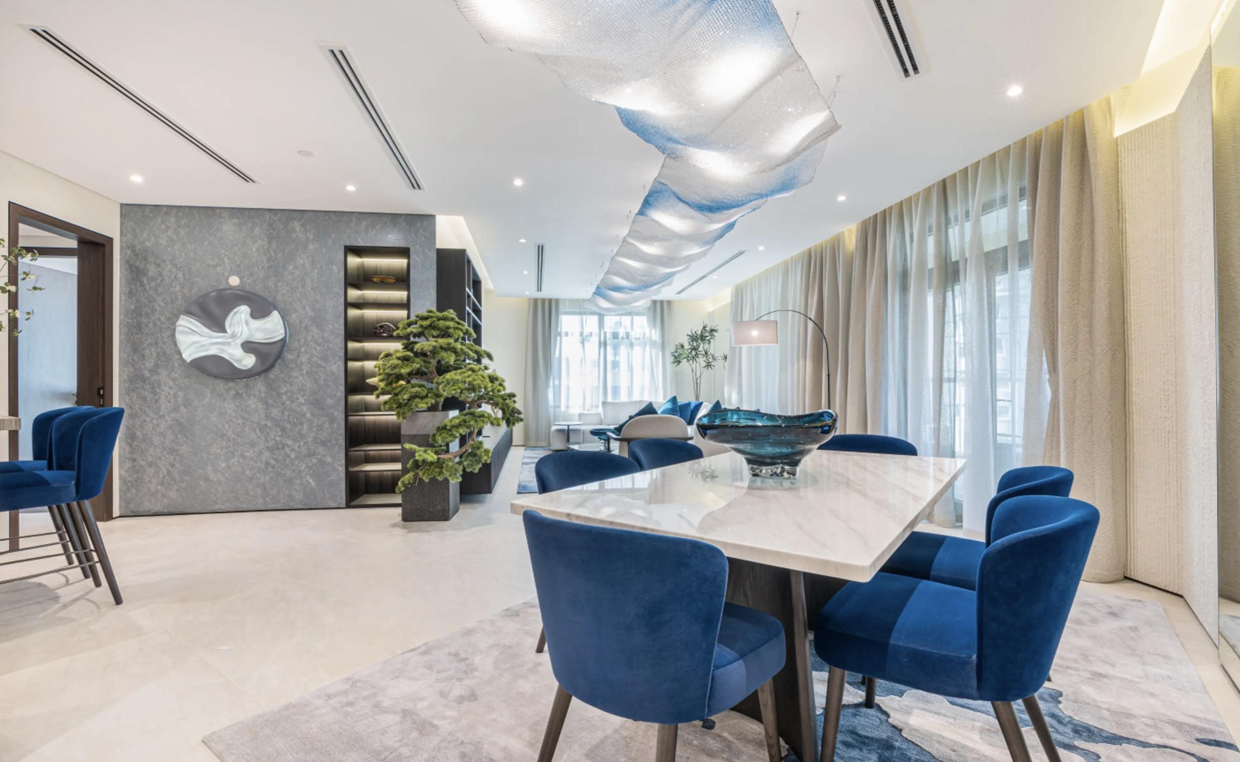 The property interior after a complete transformation becomes unrecognisable